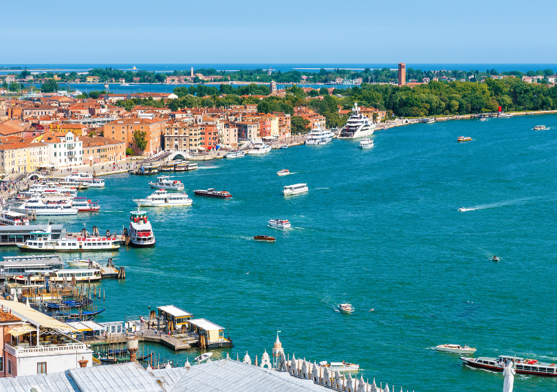 Venise port vue