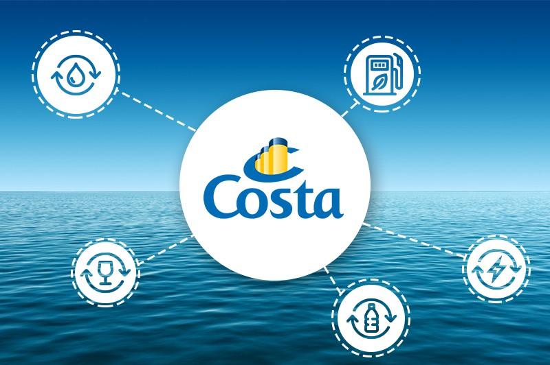 Développement durable chez Costa Croisières : GNL et autres engagements