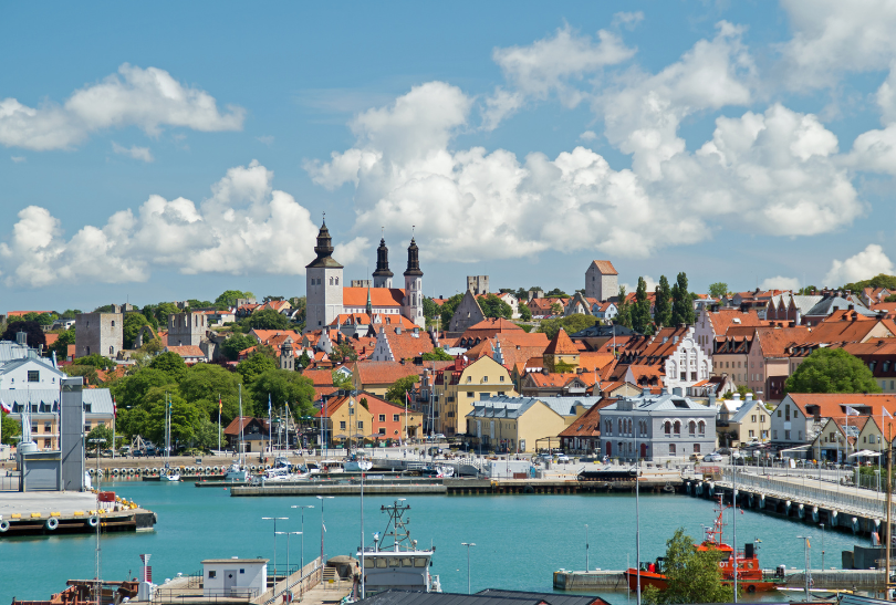 Scandinavie Visby Suède