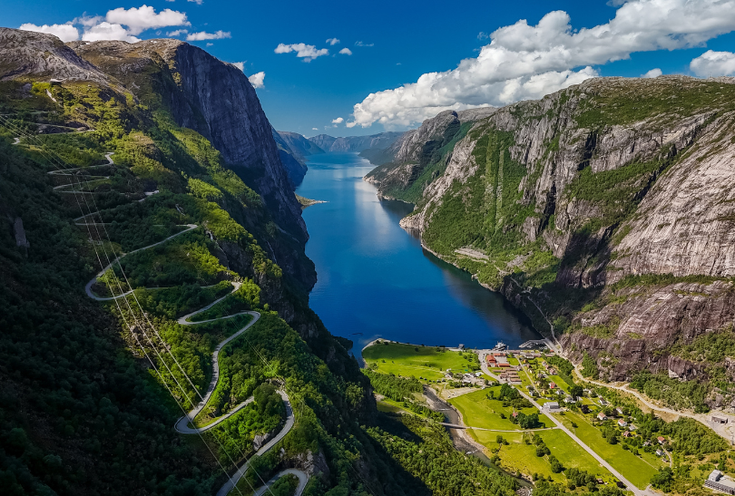 La Scandinavie - Geirangerfjord (Norvège)