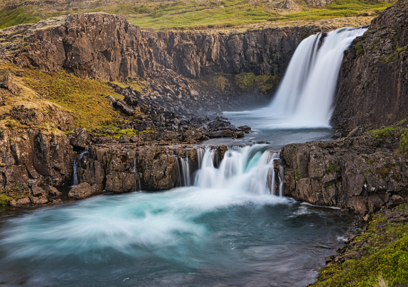 Islande, cascade